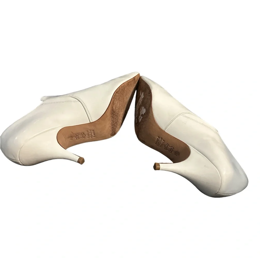 Tory Burch super cute ivory heel booties - Picture 4 of 7